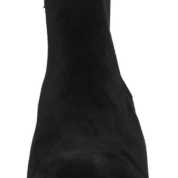 Steve Madden Howler Black Chunky Ankle Booties - Picture 2 of 10